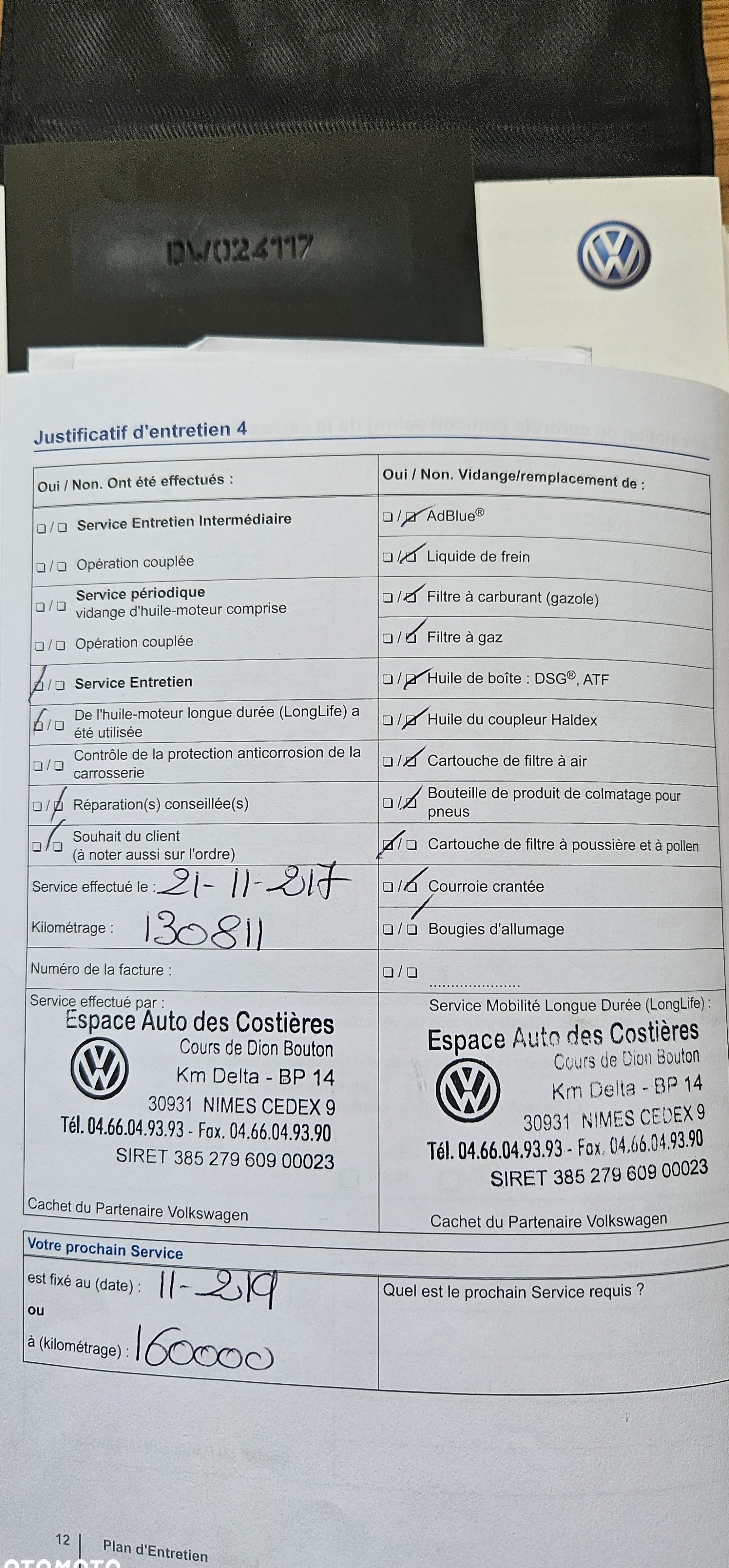 Volkswagen Tiguan cena 35500 przebieg: 219000, rok produkcji 2012 z Jawor małe 466